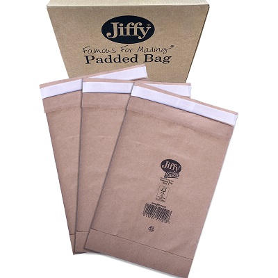 Jiffy Green PB1 Envelopes - 165x280mm